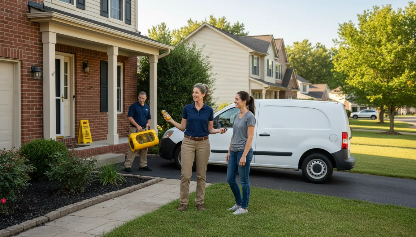 Water restoration image for Mold Remediation in Oak Ridge, NJ